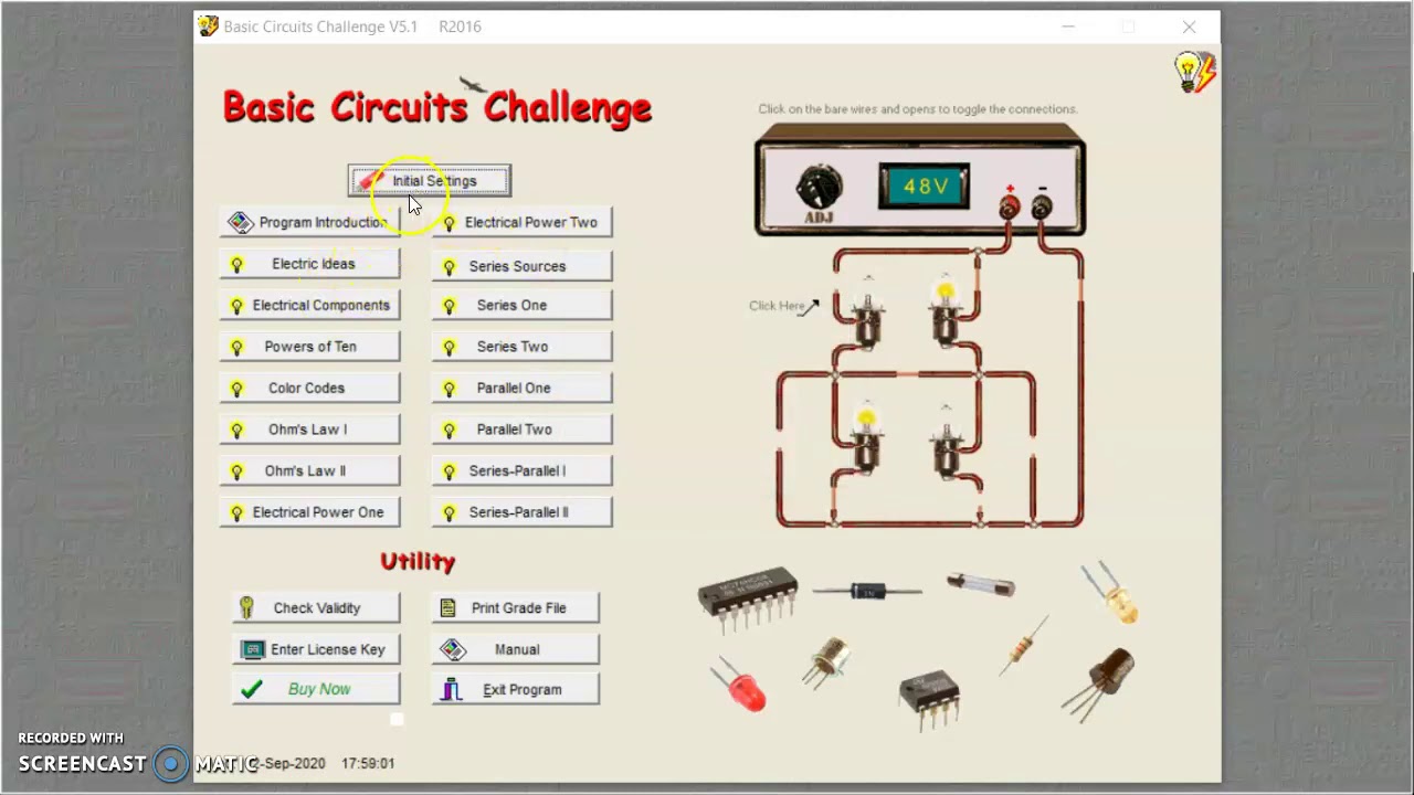 ETCAI Basic Circuits Challenge Modules