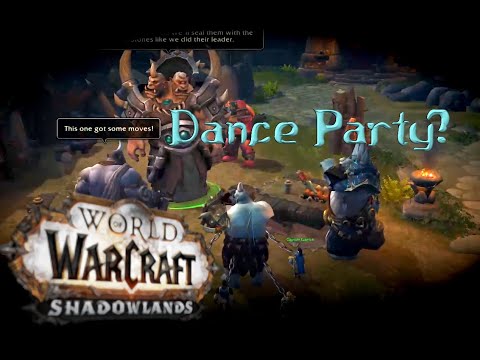 WoW Shadowlands Easter Egg (Dance Party)