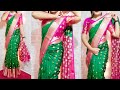 Beginners Saree Draping Tutorial Easy Saree Draping With Parfect Pleats Sari Draping Idea Saree