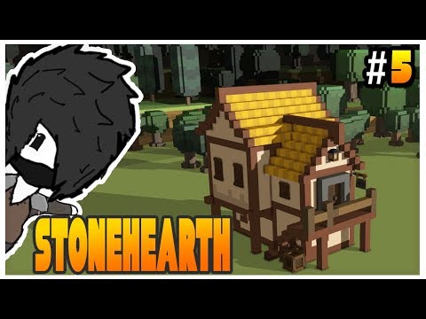 Stonehearth Alpha 23 - Cozy Tavern and Mining - Ep 5