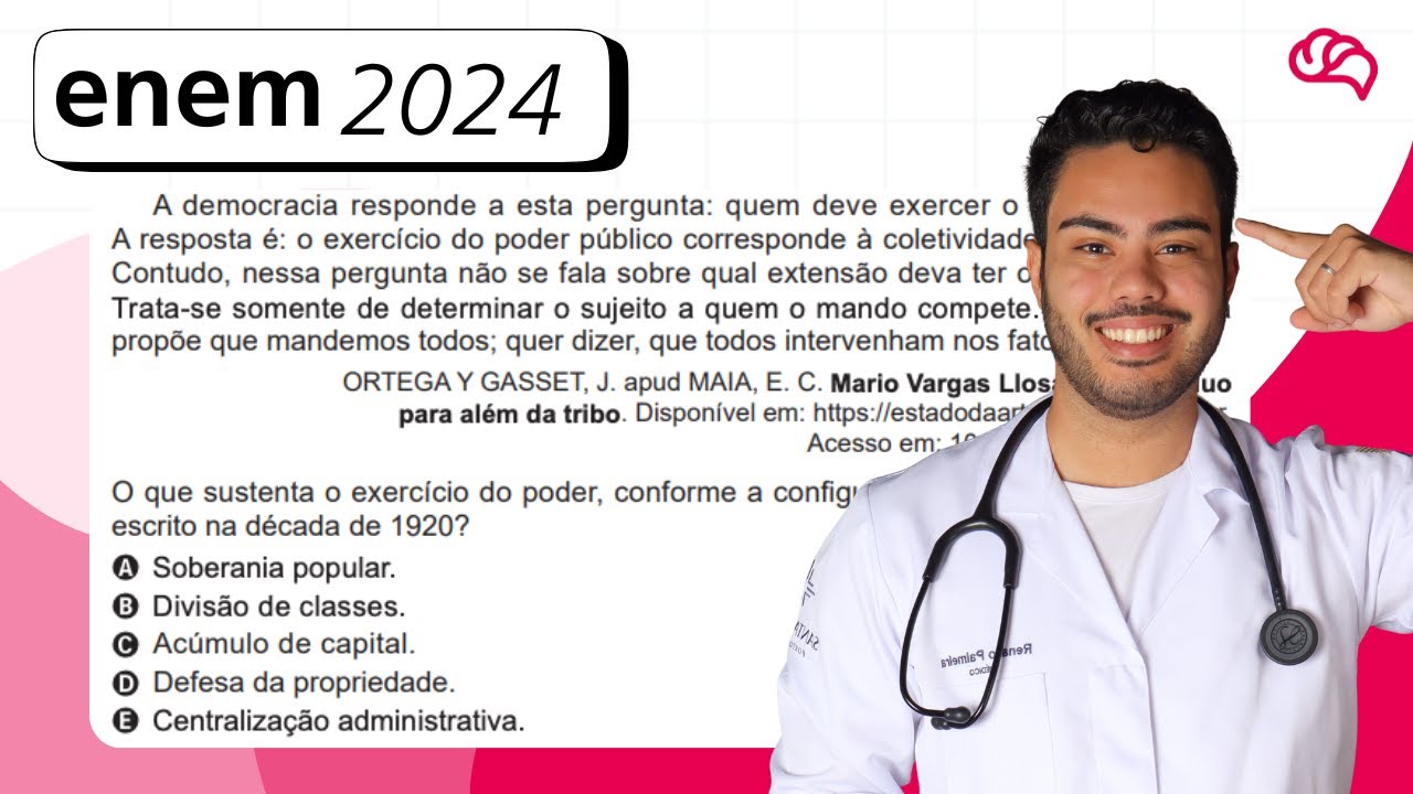 Resolução em Vídeo — Questão 87 ENEM 2024