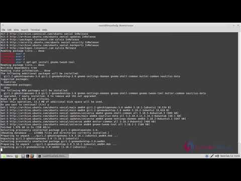 How to Install Gnome Tweak Tool in Linux Mint 18.3 | LinuxHelp Tutorials
