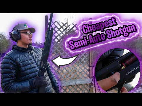 I BOUGHT THE CHEAPEST SEMI-AUTO SHOTGUN! (Charles Daly 601 12 Gauge)