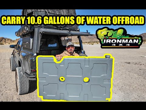 Is This The Best Way To Carry Water For Camping Trips? Ironman4x4 40liter 10.6 gal