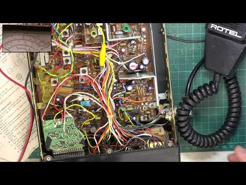 Rotel RVC240 CB27/81 UK FM CB radio - Service & full alignment