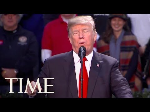 President Donald Trump Makes False Trade Claim About Canada At 2017 Florida Rally | TIME