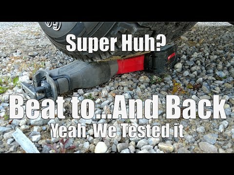 Real World Abuse of the Milwaukee M18 FUEL Super Sawzall 2722-21HD