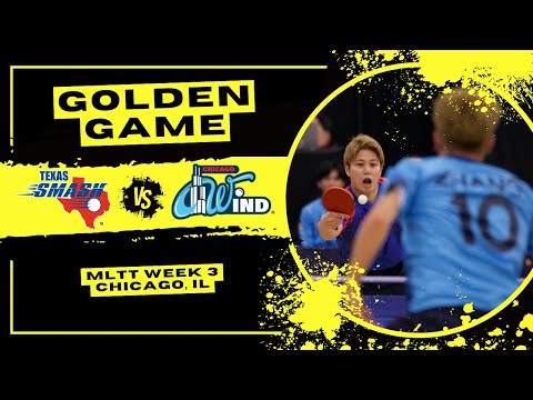 MATCH HIGHLIGHTS: GOLDEN MATCH | Texas Smash vs Chicago Wind | MLTT  Week 3 (Chicago,IL)