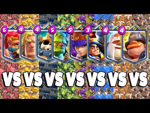 WHO IS THE BEST CHAMPION? Clash Royale Olympics