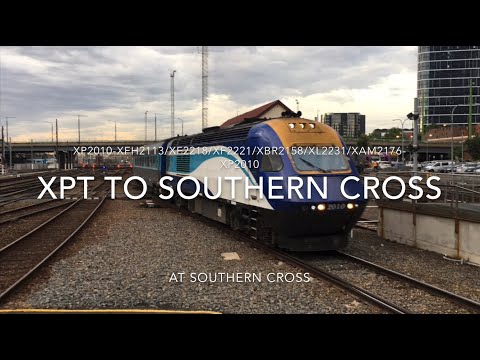 The XPT Returns to Melbourne at Southern Cross (ST 23)