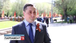 Поздравление  Алексея Логинова с 77-й годовщиной Великой Победы