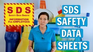 SDS (Safety Data Sheets) for House Cleaners & Cleaning Chemicals