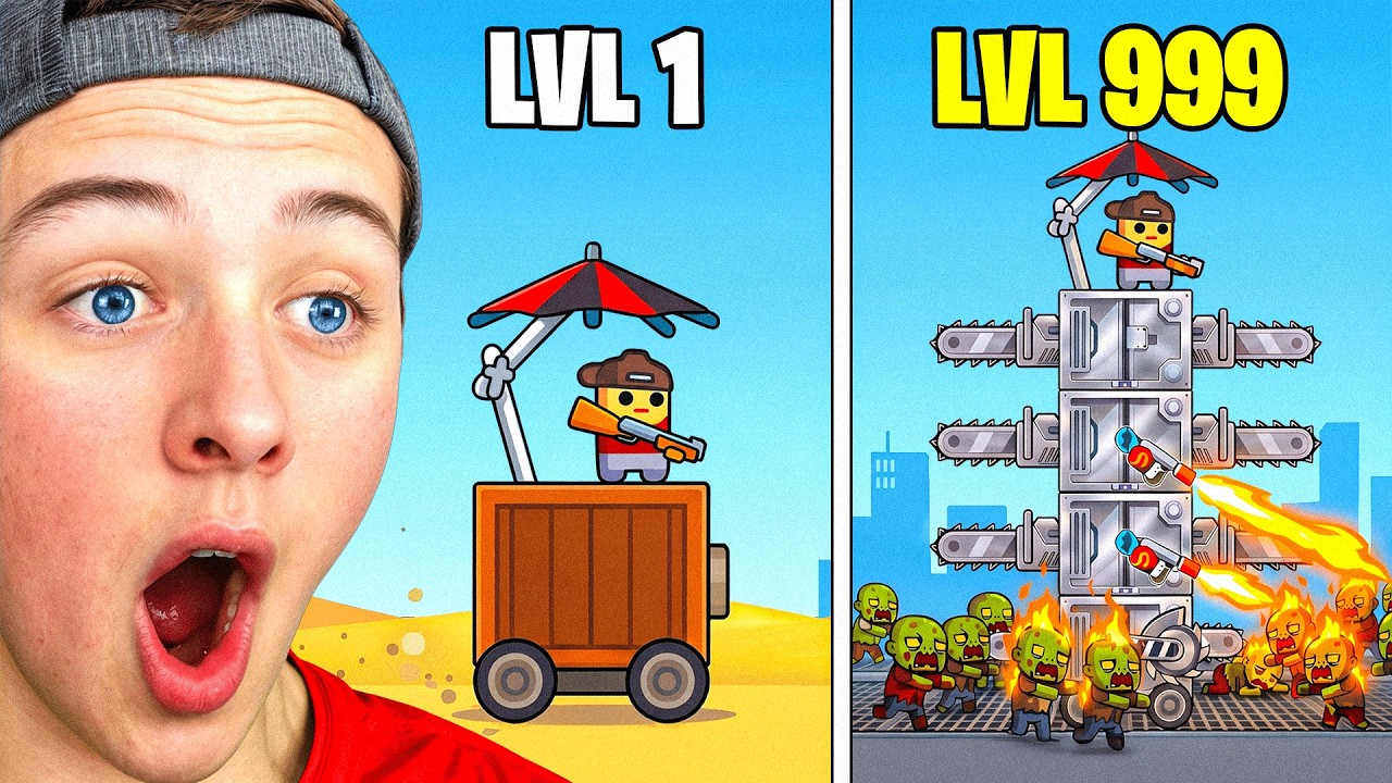 Upgrading from LEVEL 1 to MAX LEVEL Tower!