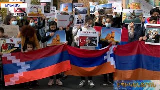 «Վախկոտնե՛ր».արցախցի կանայք ու երեխաներն ամոթանք տվեցին ՀՀ-ում Գերմանիայի դեսպանատանը