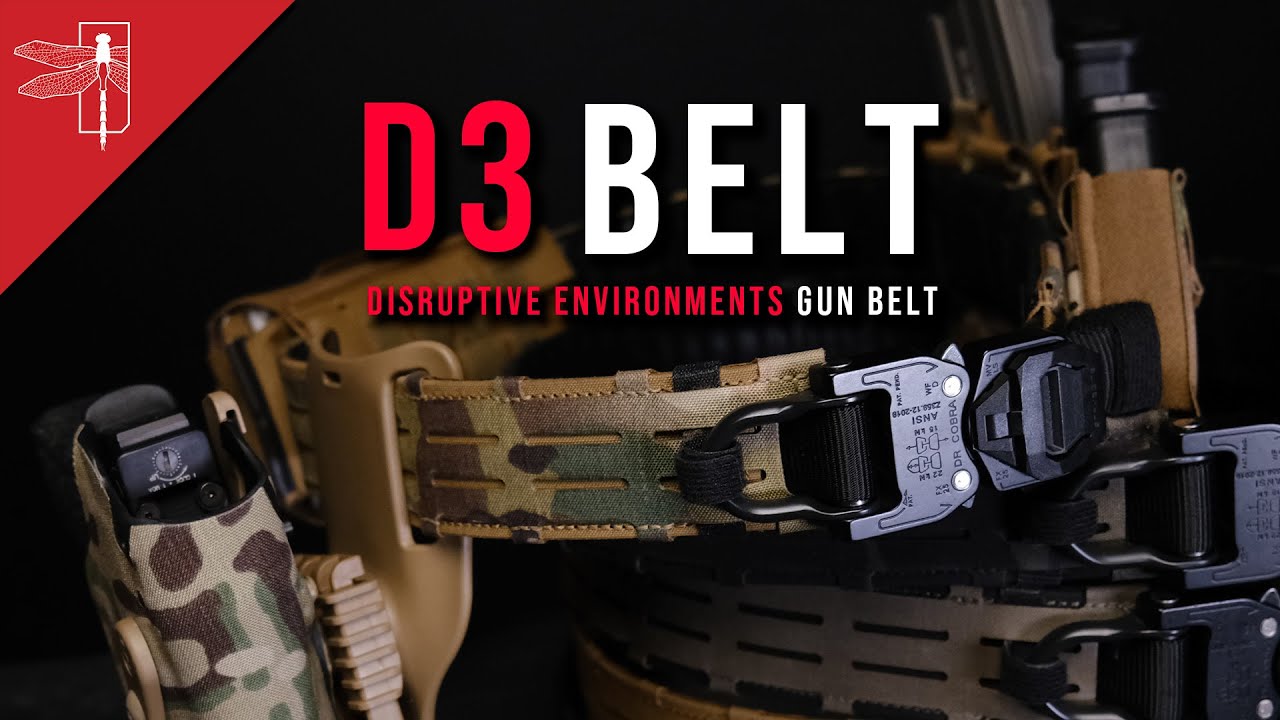 Haley Strategic D3 Outer Belt w/ D-Ring (Color: Multicam Black