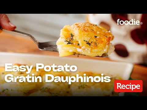 Creamy Potato Gratin Dauphinois Recipe | Easy French Potato Bake