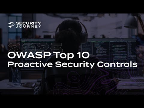 OWASP Top 10 Proactive Security Controls | Training Path