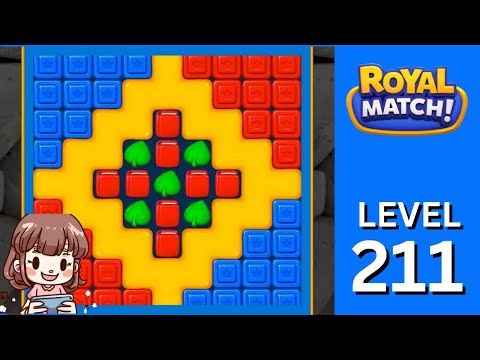 Royal Match Level 211 Walkthrough Solution 👑⚜️