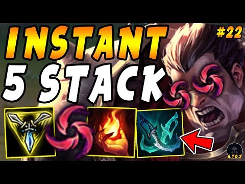 INSTANT 5 STACK DARIUS with Hail of Blades + Phantom Dancer + TRIFORCE! | "jAy to Zea" Ep #22