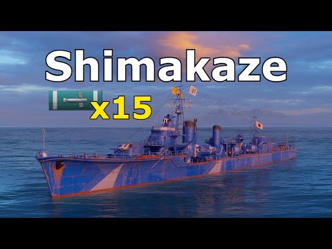 World of WarShips Shimakaze - 4 Kills 230K Damage