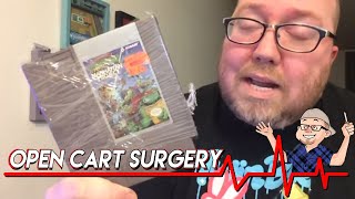 Open Cart Surgery - TMNT 3: The Mahattan Project for NES