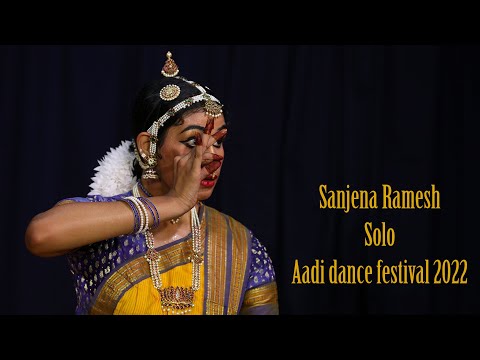 Sanjena Ramesh Solo - Excerpts - Sridevi Nrithyalaya - Bharathanatyam Dance