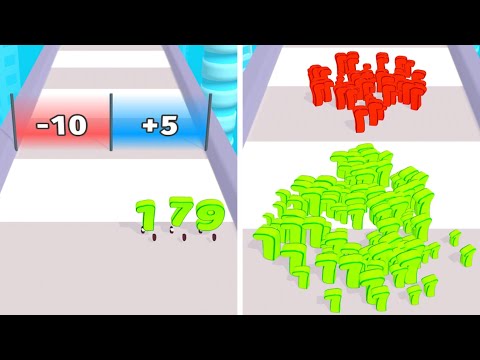 Digit Run 3D - All Levels Gameplay Android, iOS