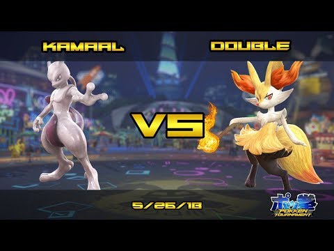 Pokken DX @ Combo Breaker 2018: Kamaal (Mewtwo) vs Double (Braixen) - Winner's Semis
