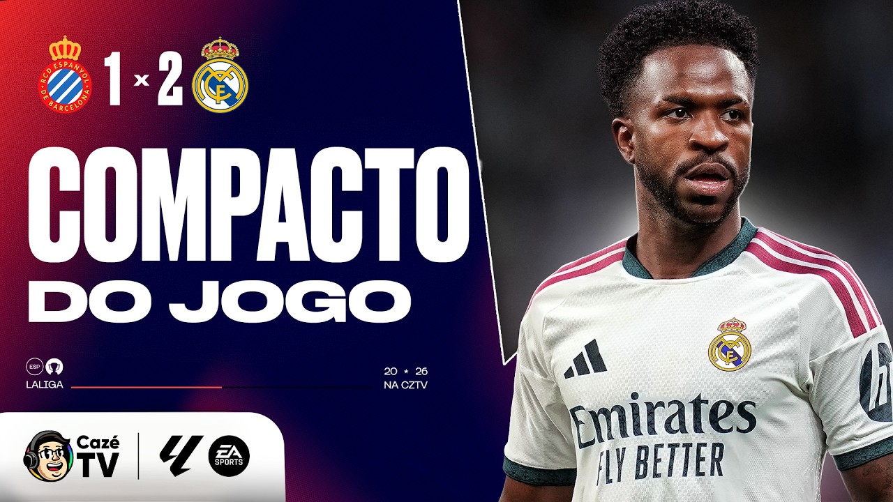 COMPACTO: ESPANYOL 1 X 2 REAL MADRID | LALIGA 26/27 | 2ª RODADA