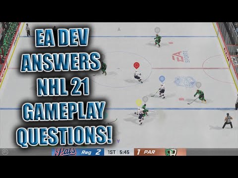 NHL 21 Gameplay Questions Answered By EA DEV!