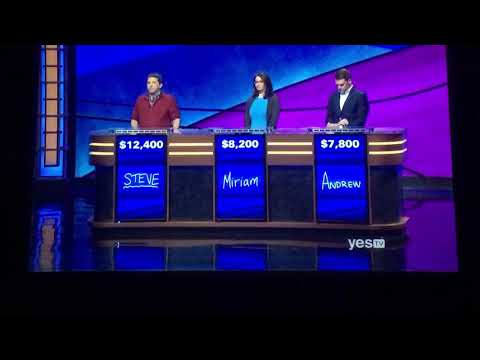 Double Jeopardy, Steve Moulds Day 4 - 3rd Daily Double (10/31/19)