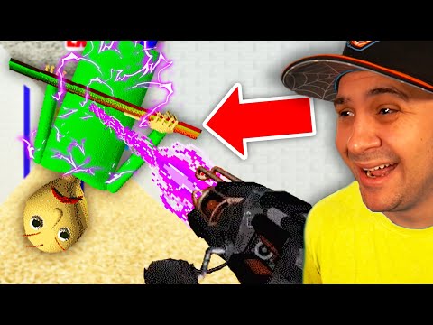 Baldi's Basics But I Have A CANNON…