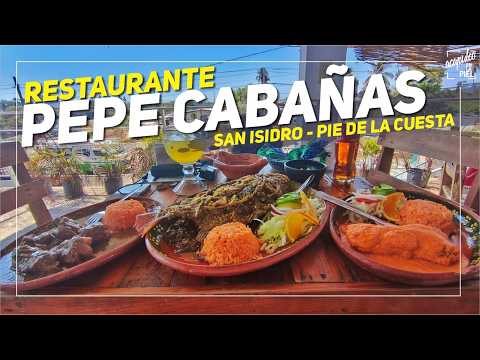 ¡VISITAMOS EL RESTAURANTE DE PEPE CABAÑAS EN SAN ISIDRO, MUY CERCA DE PIE DE LA CUESTA!