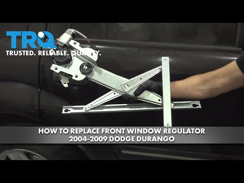 How To Replace Front Window Regulator 2004-2009 Dodge Durango