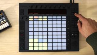 Push: Playing Hardware Drum Machines