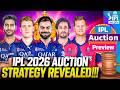IPL 2026 Auction Preview RCB Target Players Strategy Revealed RR Auction Strategy IPL 2026