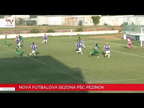 Nová futbalová sezóna PŠC Pezinok