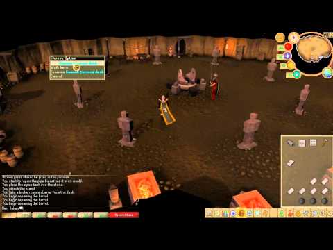 Cannon repair in Artisans Workshop