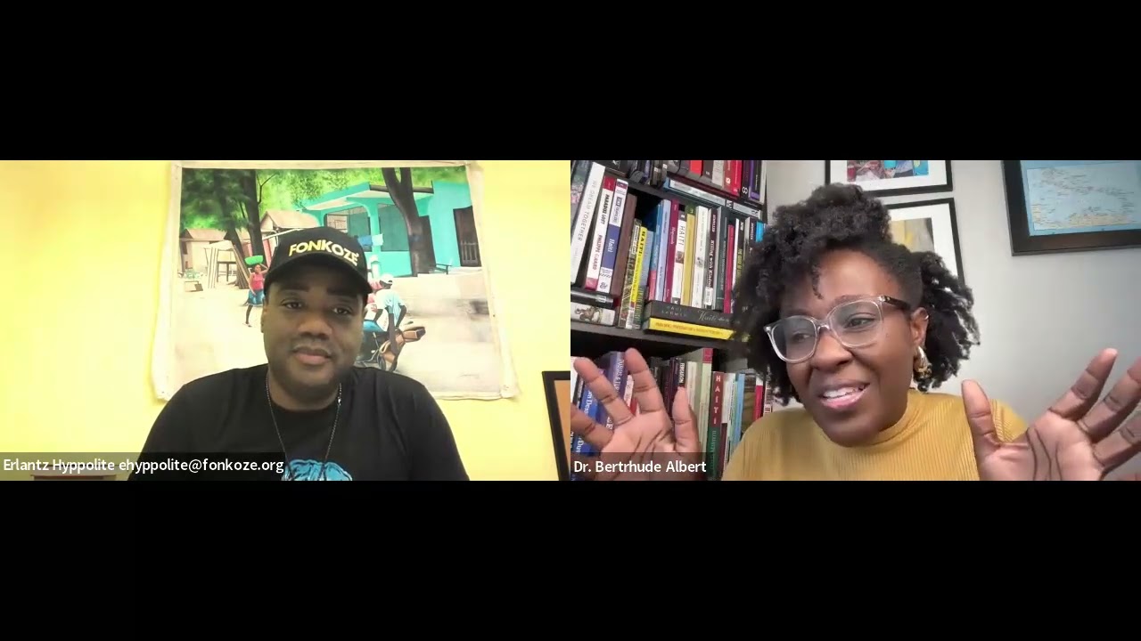 A Conversation with Dr. Bertrhude Albert & Fonkoze's Dr. Erlantz Hyppolite
