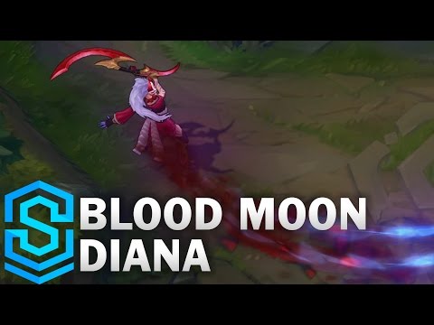 Blood Moon Diana Skin Spotlight - Pre-Release - League of Legends