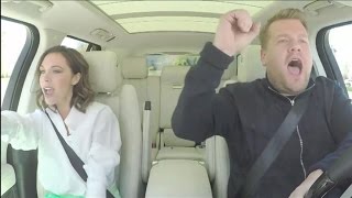 James Corden and Victoria Beckham Sing Spice Girls During 'Carpool Karaoke' - With a Twist!