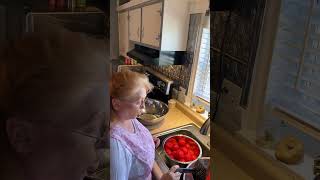Easy removal skin of tomatoes #foodpreservation #canning