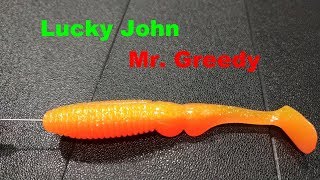 Виброхвосты lucky john pro series mister greedy