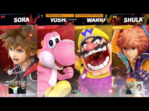 Gamers Guild Smash Monthly 9 Doubles - Fillie/C-Live vs The Concept of De4th/Bakko