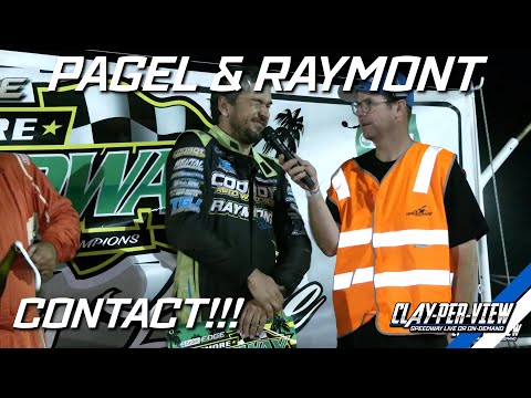 Modified Sedans | Pagel and Raymont Get Into It! - Lismore - 19th Nov 2022 | Clay-Per-View Highlight