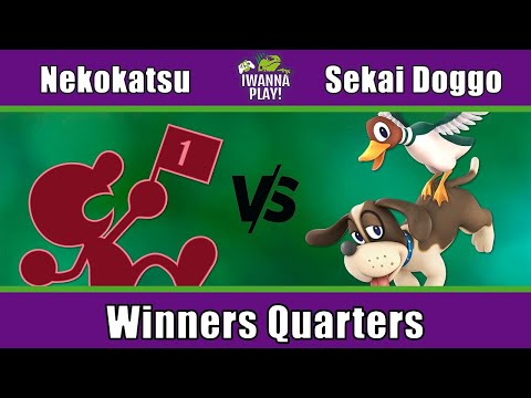 IWS 34 - Nekokatsu (Game & Watch) vs SS | Sekai Doggo (Duck Hunt) - Winners Quarters