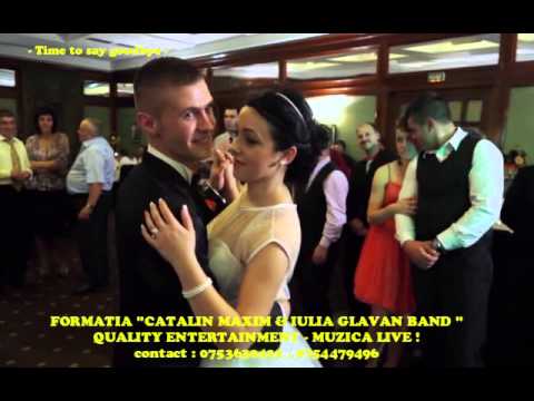 TIME TO SAY GOODBYE -  IULIA GLAVAN BAND , LIVE !