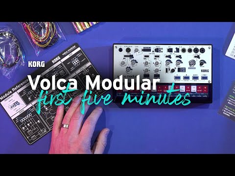 Dive into the Volca Modular - your first five minutes