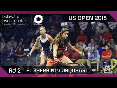 Squash: Delaware Investments US Open 2015 - Rd 2 Highlights - El Sherbini v Urquhart