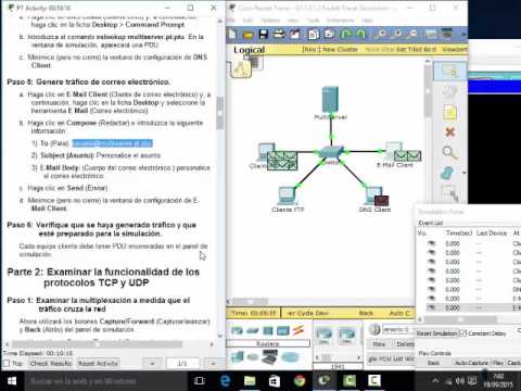 TUTORIAL 7.3.1.2 (packet tracer)